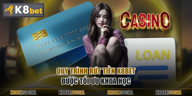 Quy trình rút tiền K8BET được tối ưu khoa học